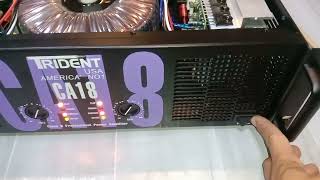 kaibahan ng Trident CA-18 power amplifier part-2