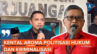 Hasto Jadi Tersangka KPK, PDI-P Sebut Ada Politisasi dan Kriminalisasi