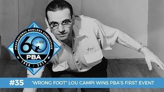 PBA 60th Anniversary Most Memorable Moments #35 - Lou Campi Wins PBA's First Event