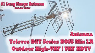 Televes DATBOSS LR Mix Hi-VHF UHF Long Range Antenna - Updated REVIEW