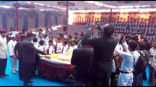 51st Anniversary cake cutting at GJ stadium_Sainik School Bijapur