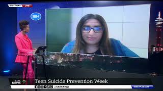 Teen Suicide Prevention Week being observed from 9 to16 February: Fatima Seedat