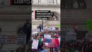 SAISD students organize walkout to protest deportations, LGBTQ+ attacks