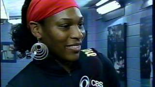 2008 US Open final - Serena Williams prematch interview