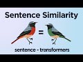 Sentence Similarity With Sentence-Transformers in Python