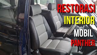 Restorasi interior mobil isuzu panther