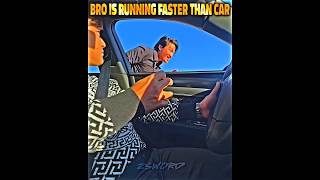 Bro Run Faster than car... #trollface #edit #troll