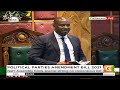 minority leader mbadi ejected from the house ordered to stay away for 5 days for disorderly conduct