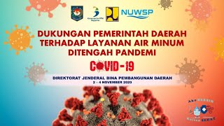 DUKUNGAN  PEMERINTAH DAERAH TERHADAP LAYANAN AIR MINUM DI TENGAH PANDEMI COVID-19