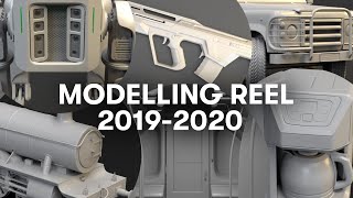 Hard Surface Modelling Showreel - 2019 / 2020