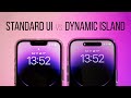 iPhone Dynamic Island vs Notch | Standard UI