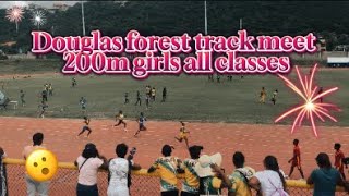 DOUGLAS FOREST INVITATIONAL 200m girls all classes 2025