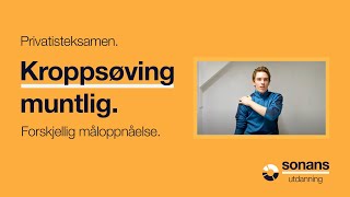 Kroppsøving | Muntlig eksamen - teoridel