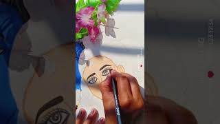 ମାତା ସୀତା ଙ୍କ ଚିତ୍ରଅଙ୍କନ 💖💖part--2 #video #art #drawingpainting #artshorts