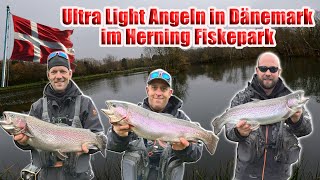 Ultra Light Angeln in Dänemark am Fiskepark Herning