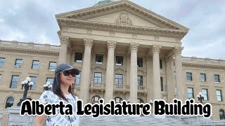 My Tour Inside Alberta Legislature  Building | Edmonton, Alberta Canada | EinnaRose TV