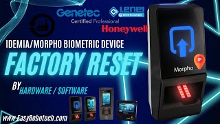 HOW TO DO  | FACTORY RESET TO IDEMIA/MORPHO_BIO DEVICES | HARDWARE \u0026 SOFTWARE #idemia #morpho #reset