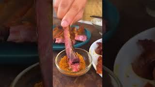 Best BBQ meat ! How to cooking dried meat at , BBQ Food , #cooking #food #short EP747