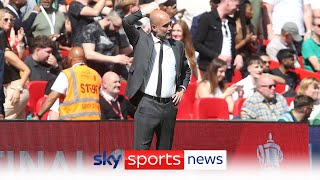 Pep Guardiola takes responsibility for FA Cup final defeat against Manchester United