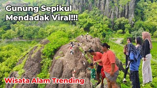 HEBOHH..!!! GUNUNG SEPIKUL MENDADAK VIRAL DIPADATI WISATAWAN