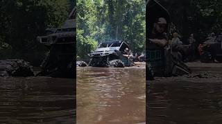 The front floats like a champ! The rears an ⚓️ 🤣 44 boggers for the win! #3broffroad #polarisranger