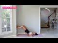 Wall Pilates Workout For Beginners  28 Day Wall Pilates Challenge Day 7