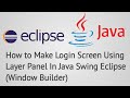 Learn to make Login Screen in Java Swing in Eclipse........  #javaprogramming  #coding
