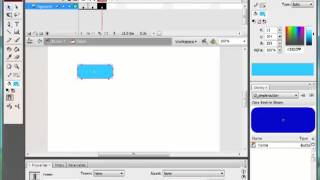 Create simple button in Flash CS3