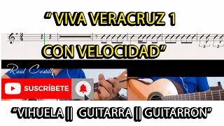 VIVA VERACRUZ CON VELOCIDAD || VIHUELA || GUITARRA || GUITARRON