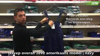 Havep overall 2098 amerikaans model | navy - BTN de Haas