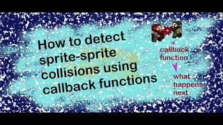 4b How to detect sprite - sprite collisions using functions p5.play p5.js