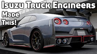 Isuzu Truck Engineers Made The R35 GTR? | Nissan GTR R35 Back Story | Nissan Skyline | R35 GTR Nismo