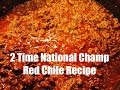 2005 & 2009 National Champion Red Chili Recipe - How to make a Red Chili 2005 & 2009 National Champion Red Chili Recipe - How to make a Red Chili