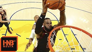 Cleveland Cavaliers vs Golden State Warriors 1st Half Highlights / Game 1 / 2018 NBA Finals