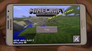 New Minecraft 0.9.0 Alpha Build 2 - First Look