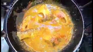 আজকে বাড়িতে ইলিশ মাছ রান্না করা হয়েছিল।#cooking (গ্রামের জীবন)