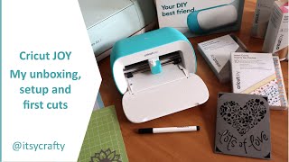 Cricut Joy | My unboxing, setup and first cuts