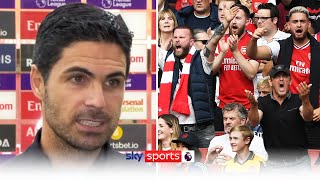 Mikel Arteta responds to the Arsenal fans who booed during their defeat to Chelsea