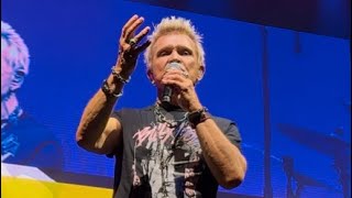 BILLY IDOL “Too Much Fun” LIVE Kia Forum Los Angeles Inglewood, California September 25, 2025