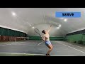 danica nedeljković college tennis recruiting video fall 2023