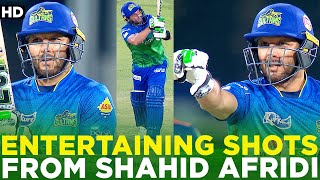 Watch Some Entertaining Knock From Boom Boom Shahid Afridi at Lahore | HBL PSL | MB2A