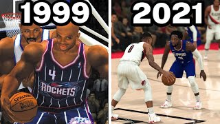 Graphical Evolution of NBA 2K Games (1999-2021)