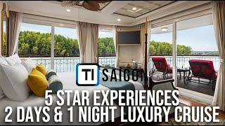 LUXURY CRUISE ON THE MEKONG DELTA  - Swimming pool on Deck, Spa, Nature Reserve \u0026 5 Star Service!