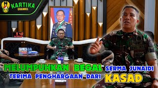 Melumpuhkan Begal, Serma Junaidi Terima Penghargaan dari Kasad