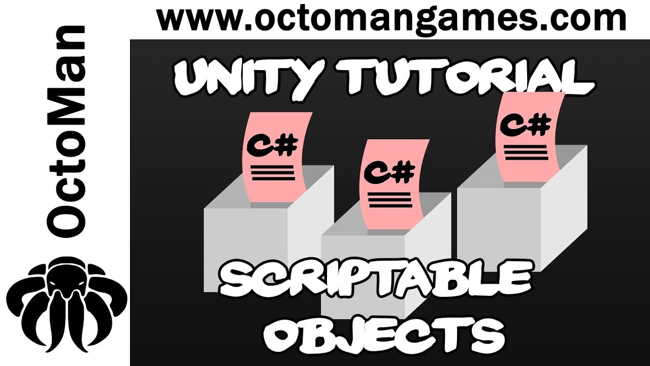 Unity Tutorial Scriptable Objects Youtube