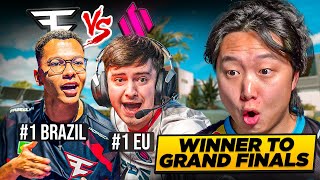 Shaiiko vs #1 BRAZILIAN R6 Team (WINNER TO GRAND FINALS) - Coach Fett Reacts to BDS vs FAZE