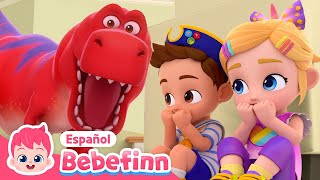 🦖¡Roar! Tiranosaurio Rex | Cantemos en español e inglés |  | Bebefinn Canciones Infantiles