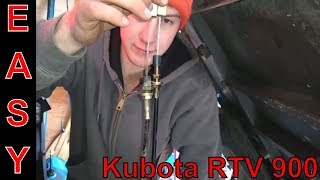 How to Change a Throttle Cable on a Kubota RTV 900 (2019)