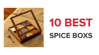 10 Best Spice Boxes for Kitchen in India with Price