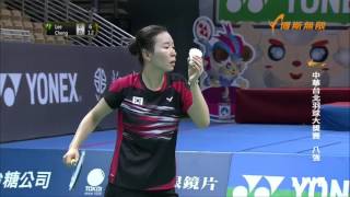 2015台北大獎賽QF WS 李張美(韓)vs程琪雅(華)